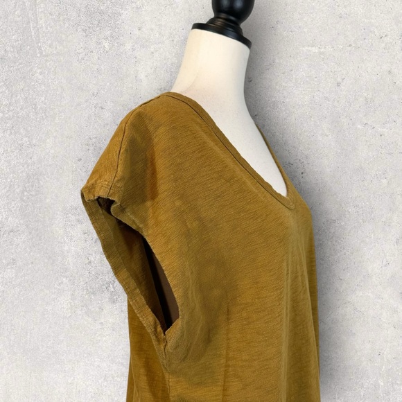 Universal Thread Brown Sleeveless Midi Dress V-Neck Side Slits Size XL - Picture 6 of 11